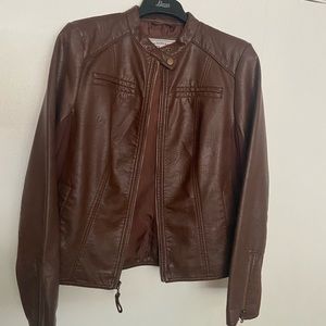 Bass Feux leather Jacket